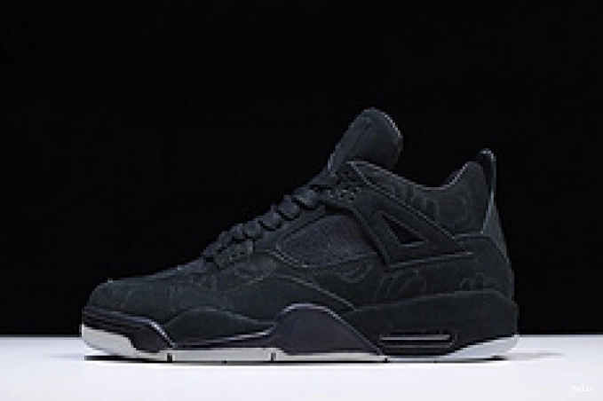 001 Nike kaws 930155 retro 4 Jordan black Air 0819